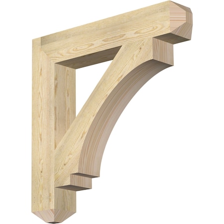 Imperial Craftsman Rough Sawn Bracket, Douglas Fir, 6"W x 36"D x 36"H